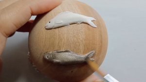 Miniature Fish In A Bucket | Miniatur Ikan - Polymer Clay Tutorial