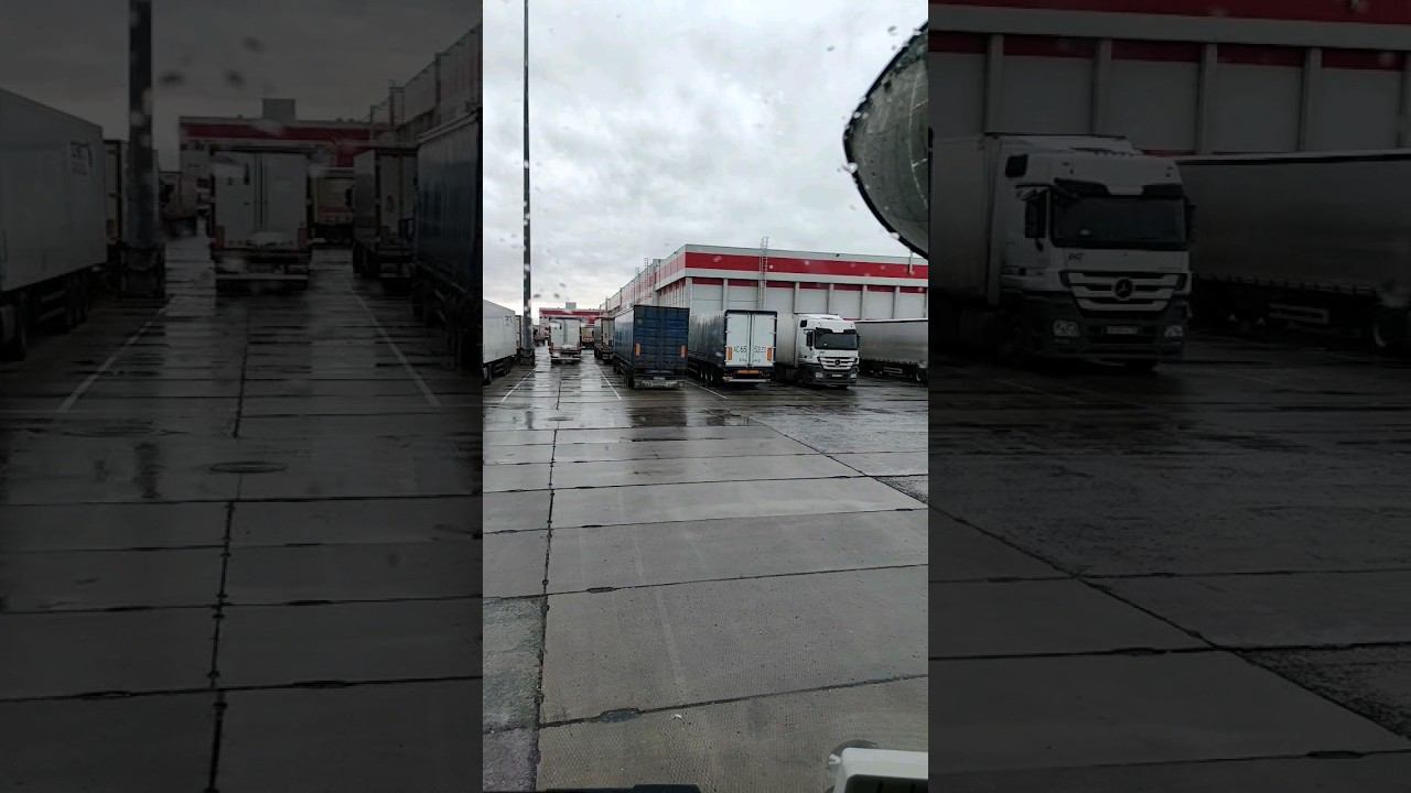 В ожидании выгрузки на РЦ Магнит. Работа водителем категории Е в ТК Деловые Линии. Дальнобойщики. смотреть онлайн