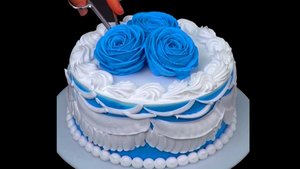 Как украсить торт # 117