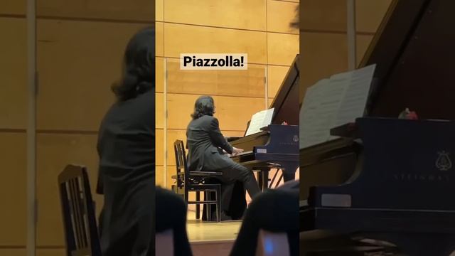 Piazzolla Allegro Tangabile (piano duet tango)