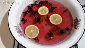 Охлаждающий напиток из каркаде. Жаркое лето