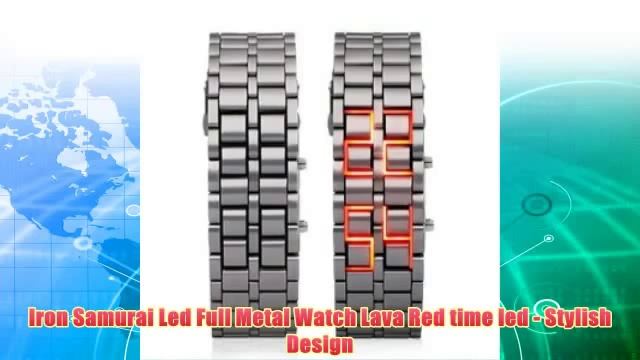 Часы Самурай led Iron Samurai смотреть онлайн