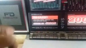 SHARP WF-939 Часть 2. USB/mSD/FM/Bluetooth/Remote control.