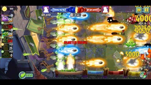 Plants vs. Zombies 2 Arena, 3.3m using free plants, PvZ 2 Puffball Tournament смотреть онлайн