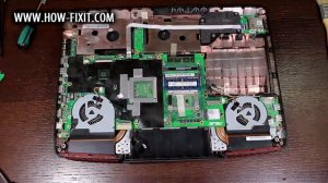 Asus ROG G751 Disassembly, Fan Cleaning and Thermal Paste Replacement