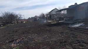 Утяжелитель мотоблока в полевых  условиях. Фрезеровка!