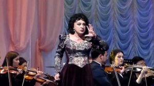 Рассказ Азучены опера Трубадур Верди. Поет О.Александрова.