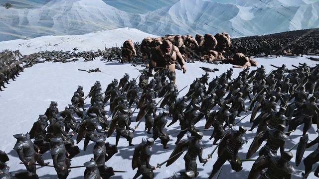 Elven 50,000 warriors, stop the Orc 120,000 army! | NPC Fantasy Battle | EFBS Gameplay смотреть онлайн