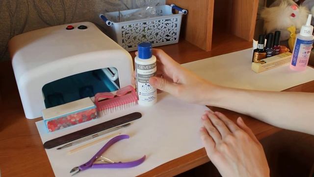 Гель-лак (Шеллак) в домашних условиях. Стартовый набор Shellac. смотреть онлайн
