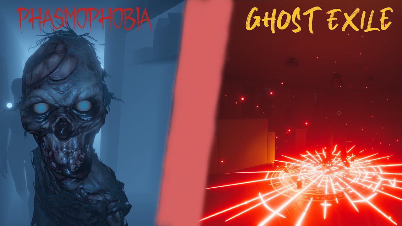 Стрим по ГостХантингам  Phasmophobia и Ghost Exile