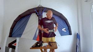 Самодельная трапеция для вингфойла