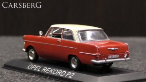 255. Opel Rekord P2 - Legend Cars 55 - De Agostini - 1/43