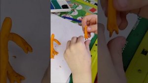 Лепим Оранж из Радужных друзей;)