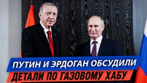 Путин и Эрдоган обсудили детали по газовому хабу