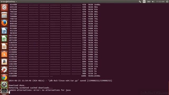 Eclipse Java IDE Tutorial | Install Java 8 for Linux смотреть онлайн