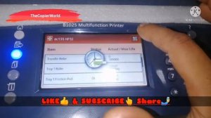 How to Enter Xerox B1025 Service Mode || Xerox B1022 / B1025 Service Entry, Service Mode