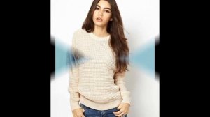 Молодежный Женский Джемпер Спицами - 2019 / Youth Women's Sweaters / Jugend Frauen Pullover