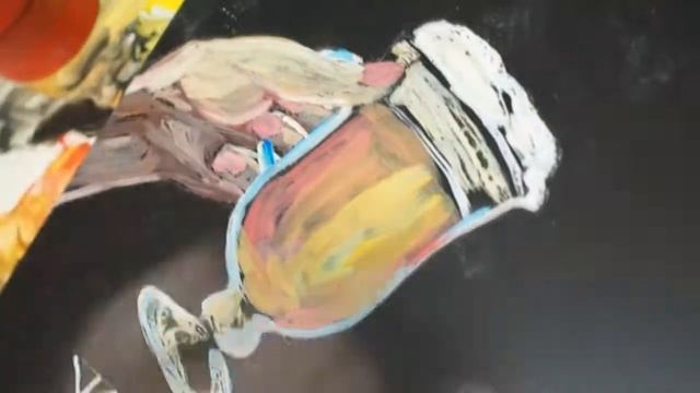 Видеовизитка - роспись меловых досок - @plaksin_risuet смотреть онлайн