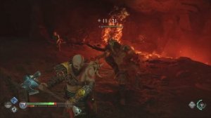 Как пройти испытание Муспельхейма "Выбивание" в God of war Ragnarok на высокой сложности