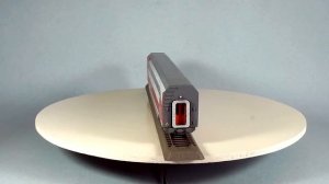 вагон двухэтажный сидячий ржд мод. 61-4492 1:87 железная дорога масштабная модель / railway model