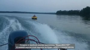 Крым + Ямаха 40 на ватрушке