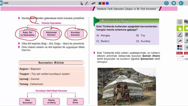 AÖ 9. Sınıf Tarih 1 – Ders 3 – Türklerin Tarih Sahnesine Çıkışı ve İlk Türkler 3 (Eski Müfredat) смотреть онлайн
