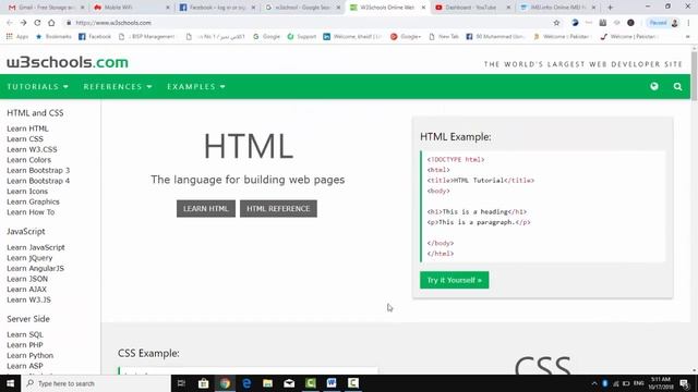 Learn W3schools Html bootstrap sql php javascript css java Jquery python
