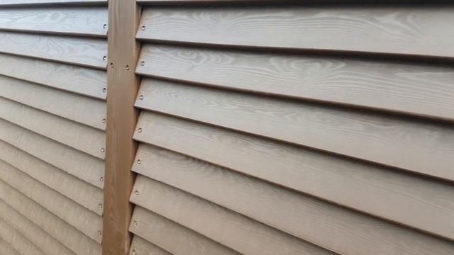 Забор лесенка из планкена смотреть онлайн