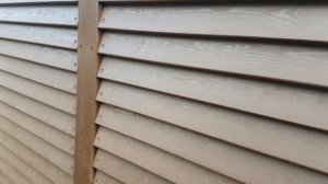 Забор лесенка из планкена