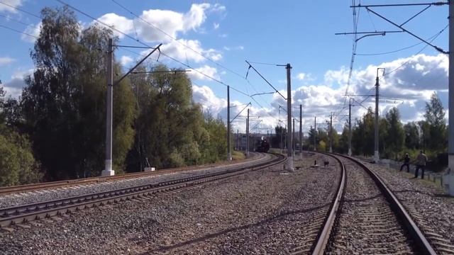Щербинка. Парад паровозов 08. 09. 2012г смотреть онлайн