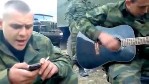 Твой звонок - под гитару в Чечне