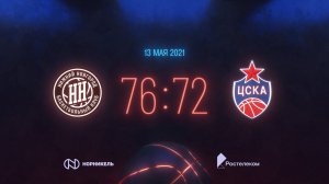 #Highlights. VTB UNITED LEAGUE quarterfinals. Nizhny Novgorod vs CSKA