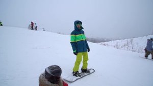 Сноуборд первая тренировка