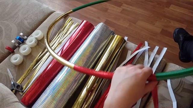 Цирковая студия "Цирцея" Мастер-класс "Обмотка обруча для циркового номера" смотреть онлайн