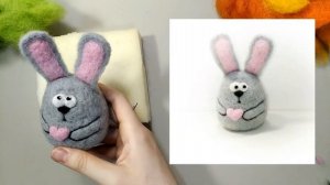 Валяние из шерсти. Как сделать эмоции игрушке.