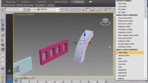 3dmax модификатор изгиба Bend сколько необходимо сегментов, как видеть дейсвтие модификатора находя