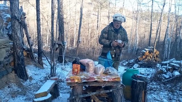 Завожу продукты на сезон..Жаль только соболь ушел!!! смотреть онлайн