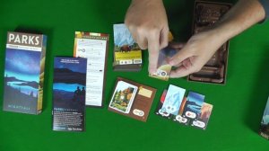 Обсуждаем и открываем настольную игру "PARKS. Nightfall"