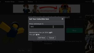 HOW TO SELL YOUR ROBLOX ITEMS FOR ROBUX IN 2022