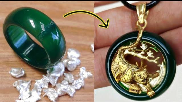i turn a broken stone ring into a pendant - jewelry ideas to make and sell смотреть онлайн