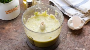 Оладьи из кабачков в блендере