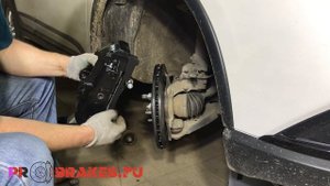 усиленные тормоза Brembo для Mitsubishi