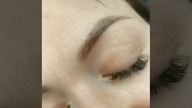 Пудровые брови через полгода после коррекции смотреть онлайн