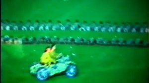 Северная Корея. Пхеньян. Большое представление на стадионе.