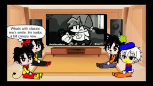 Mickey mouse and friends react to....Suicide Mouse fnf mod...