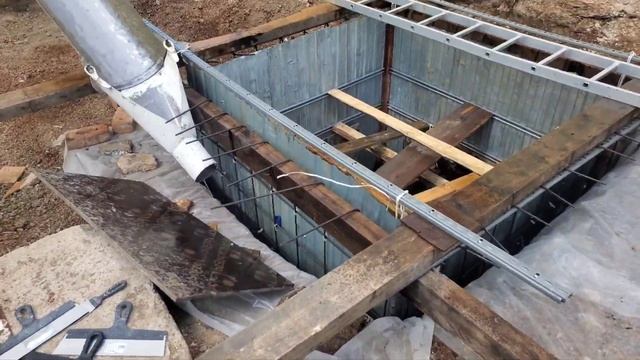 Бетонный монолитный погреб в условиях высоких грунтовых вод