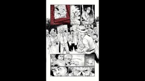 Ultimate Comic Brush Pack for CLIP STUDIO PAINT - Comic page Time-lapse by Alan Robinson.