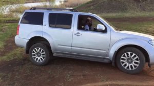 Диагональное вывешивание на  NISSAN PATHFINDER