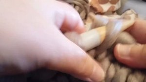 плед из пряжи меринос