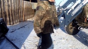 Установка быстросъёма и ковша